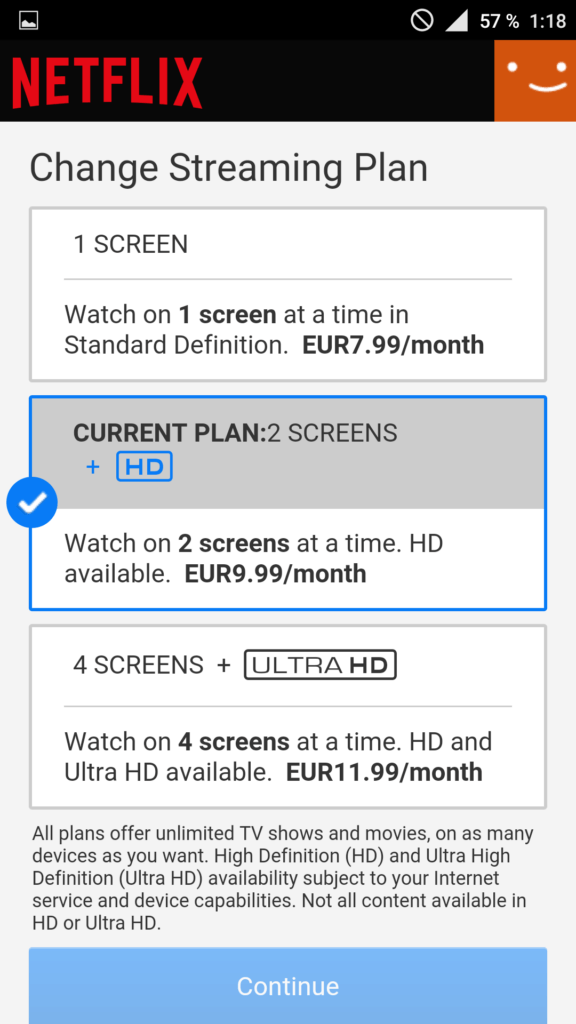 netflix android aplikace 5