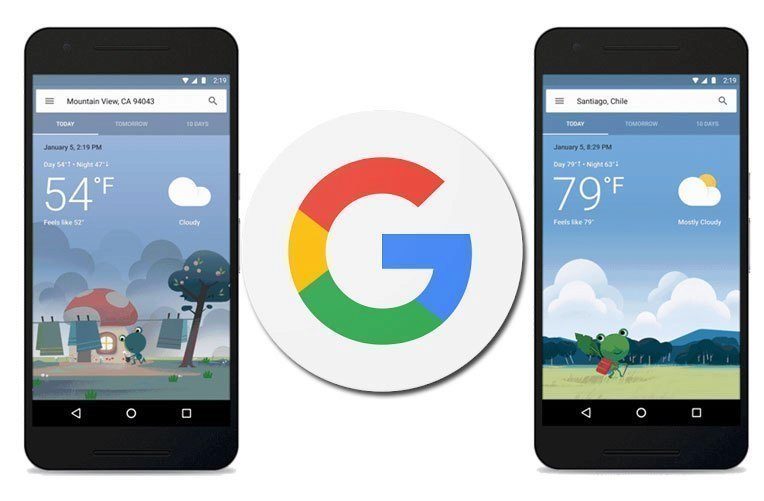 pocasi google now ico