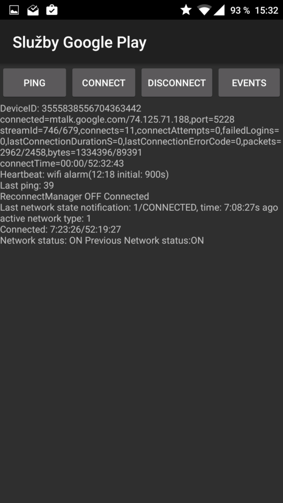 tajné zkratky android 3
