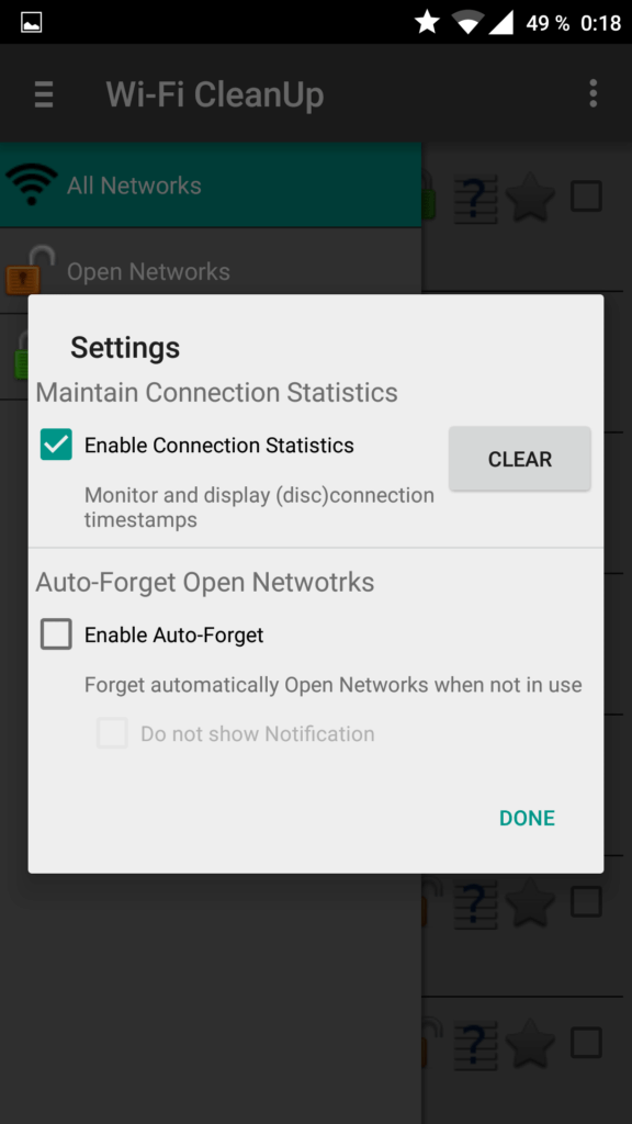 wi fi cleanup android aplikace 1