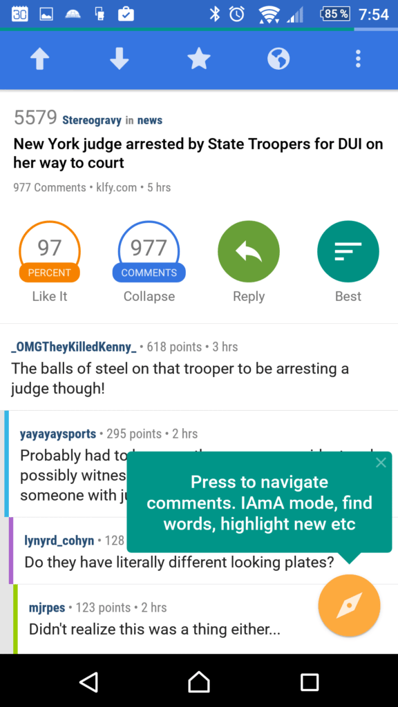 Relay for reddit