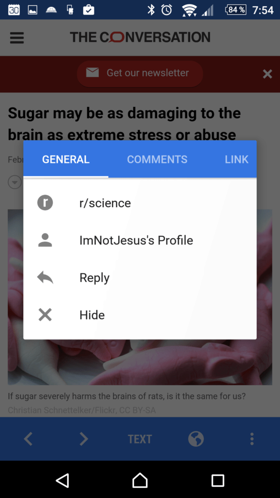 Relay for reddit