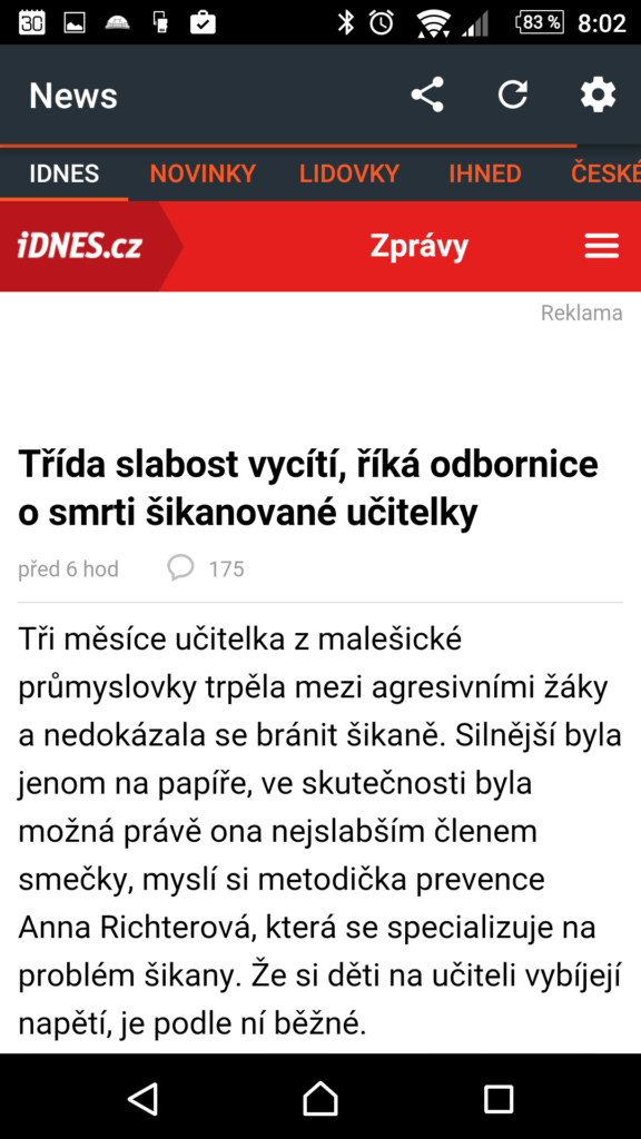News – Denní zprávy