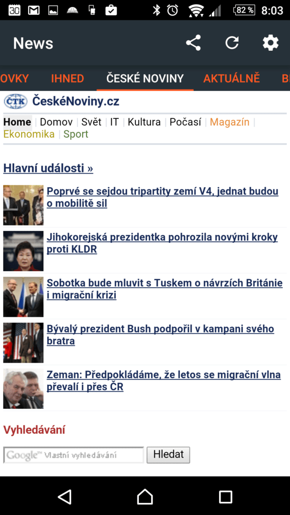 News – Denní zprávy