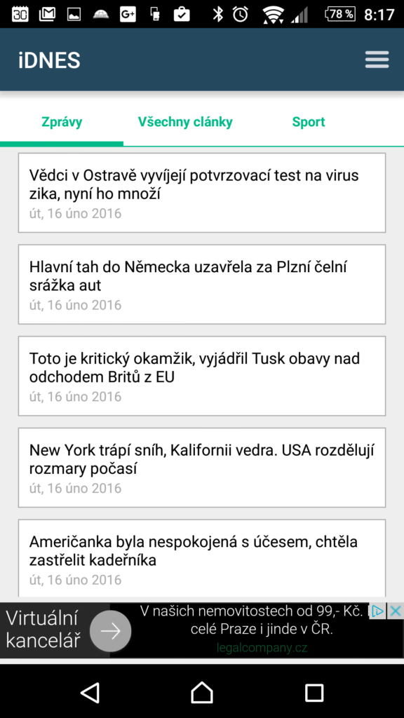 Česko Zprávy