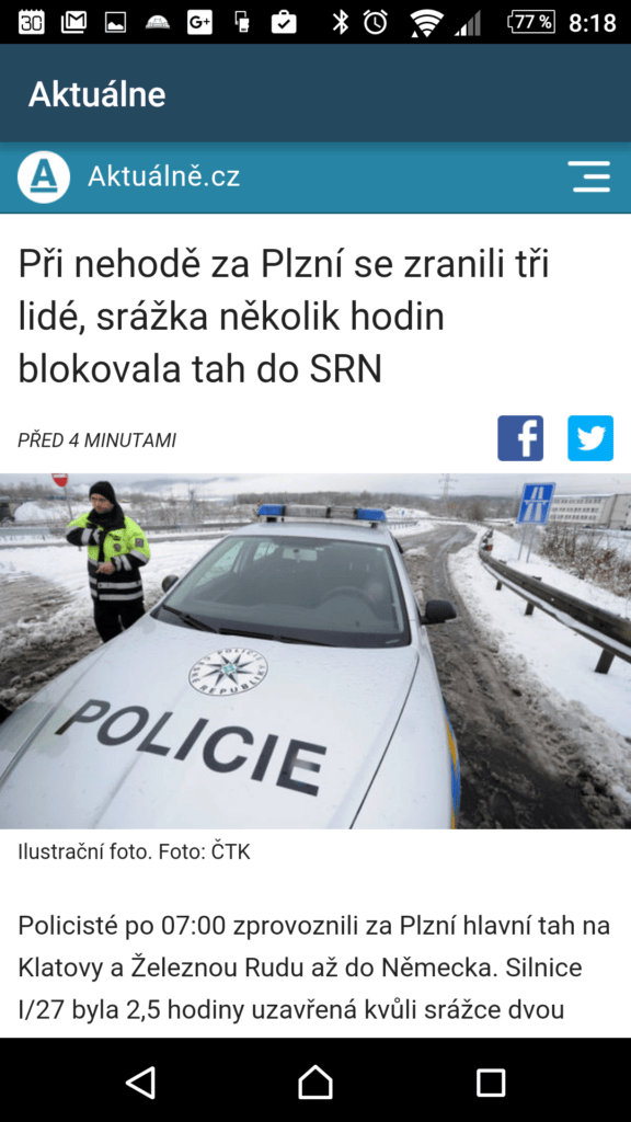 Česko Zprávy
