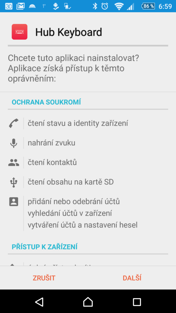 Instalace z alternativního zdroje