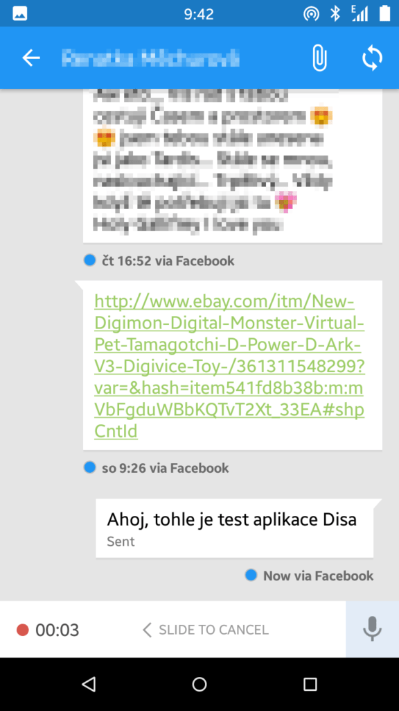 Disa náhrada za Messenger 7