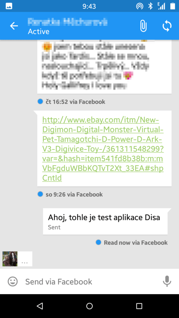 Disa náhrada za Messenger 9