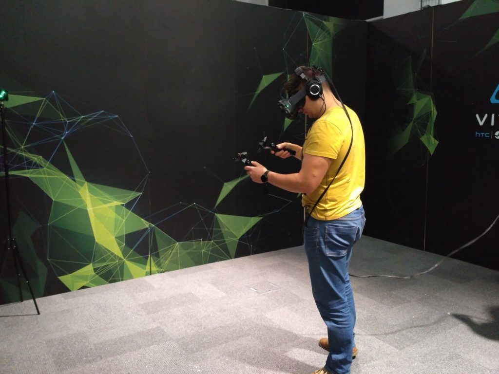 HTC Vive na vlastní kůži Brno 1