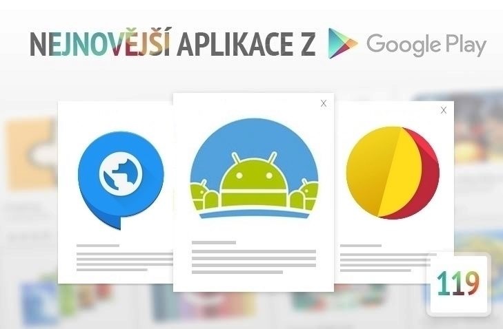 NEJNOVĚJŠÍ APLIKACE