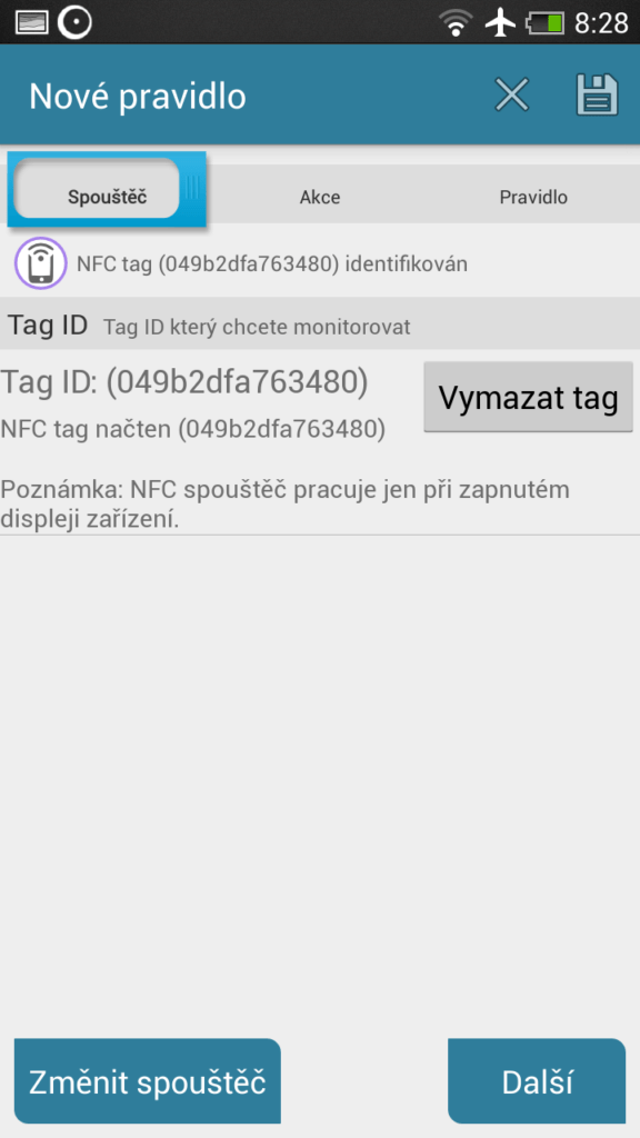 NFC prste automateit 3