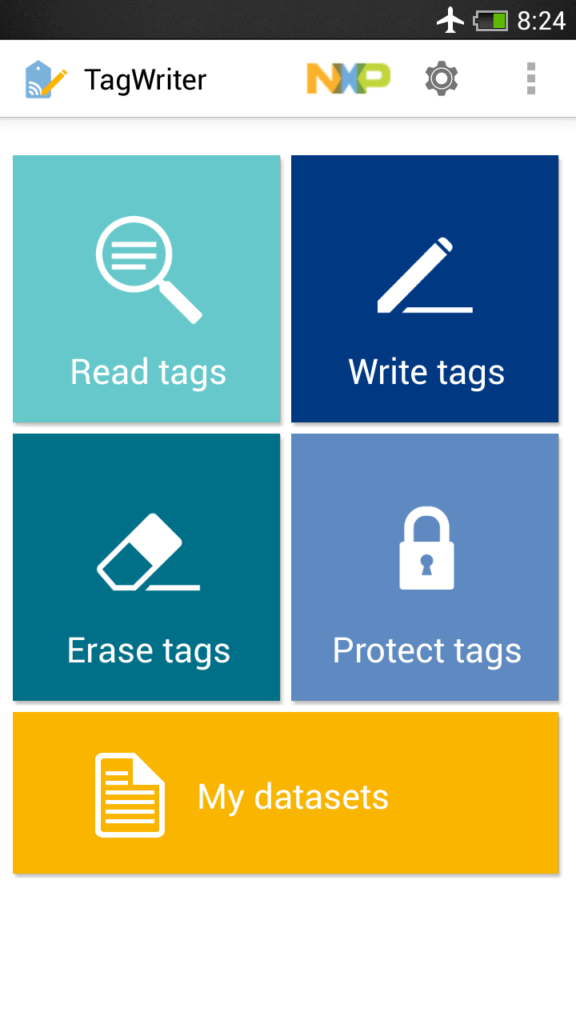 NFC prsten tag reader 2