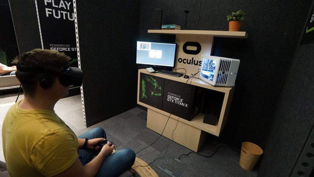 Oculus Rift Nvidia Brno 2