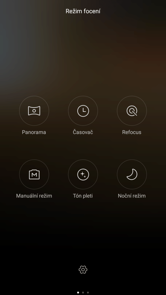 Xiaomi MI Note aplikace fotoaparátu 3