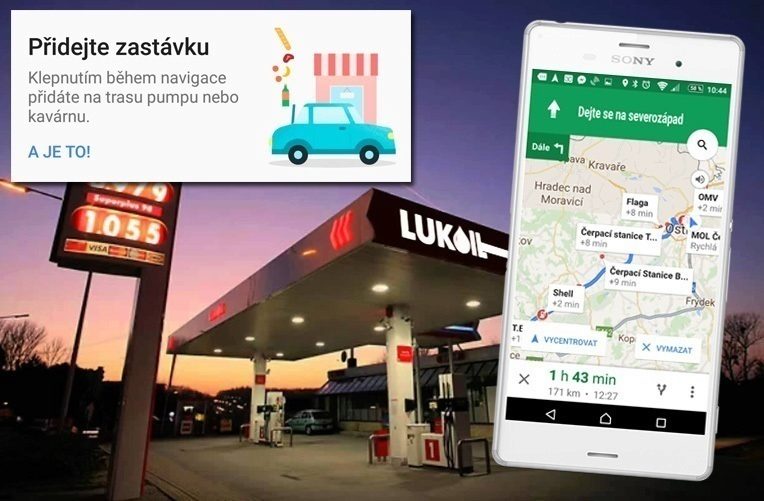 mapy zastavka na trase ico