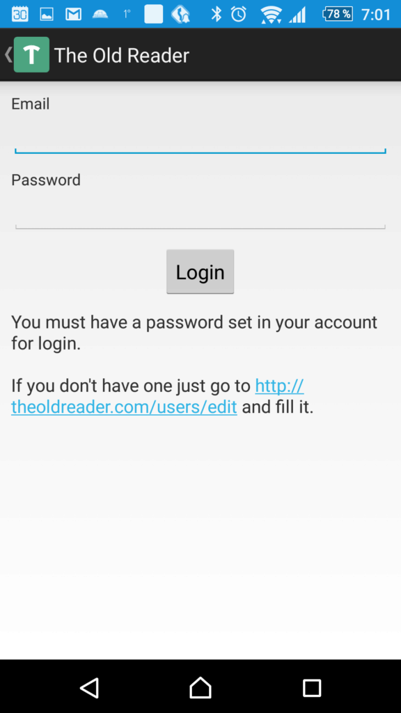 The Old Reader
