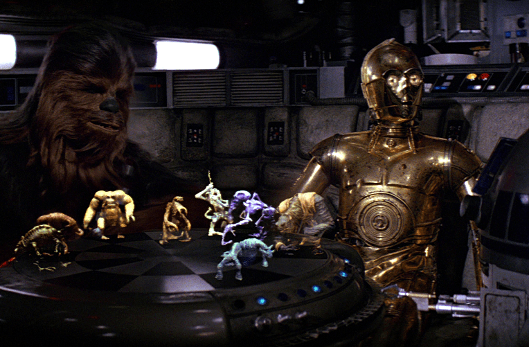 Dejarik Chewbacca C 3PO