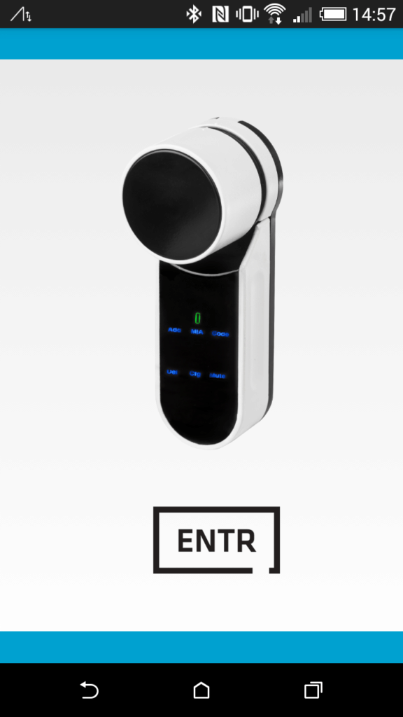 Entr aplikace pro Android 2