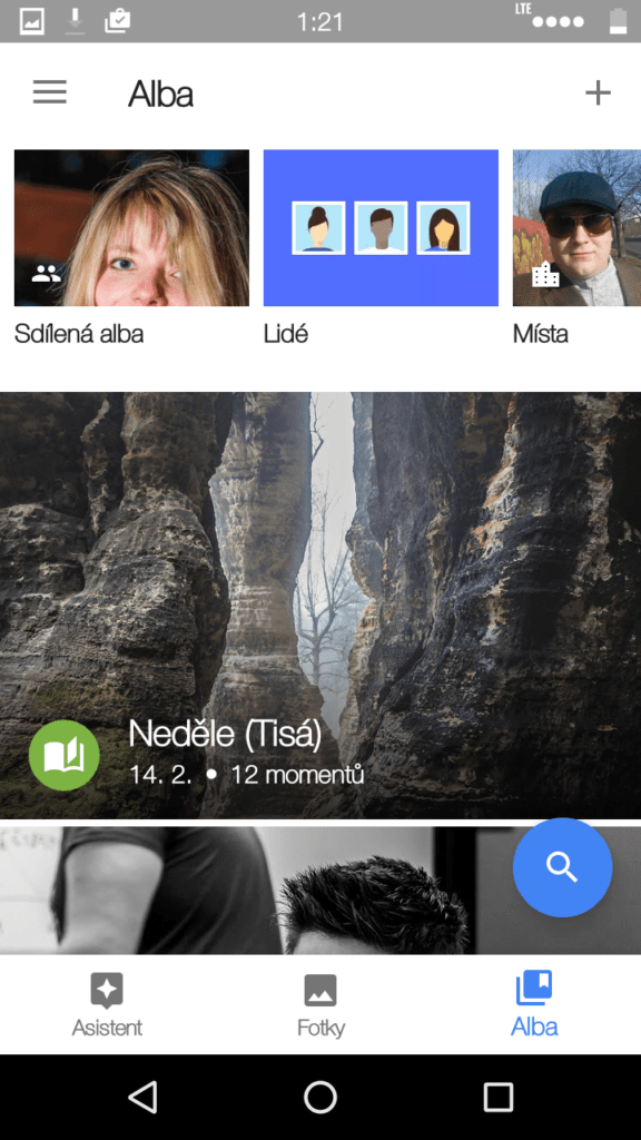 Google Fotky nový vzhled 2