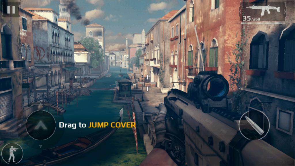 HTC Desire 620 Modern Combat