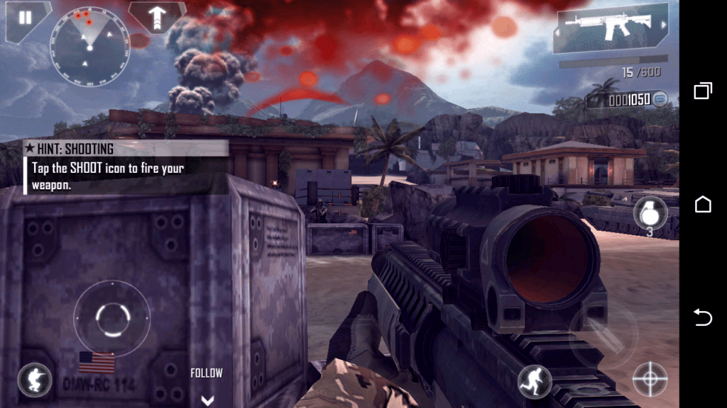HTC Desire 620 Modern Combat 4