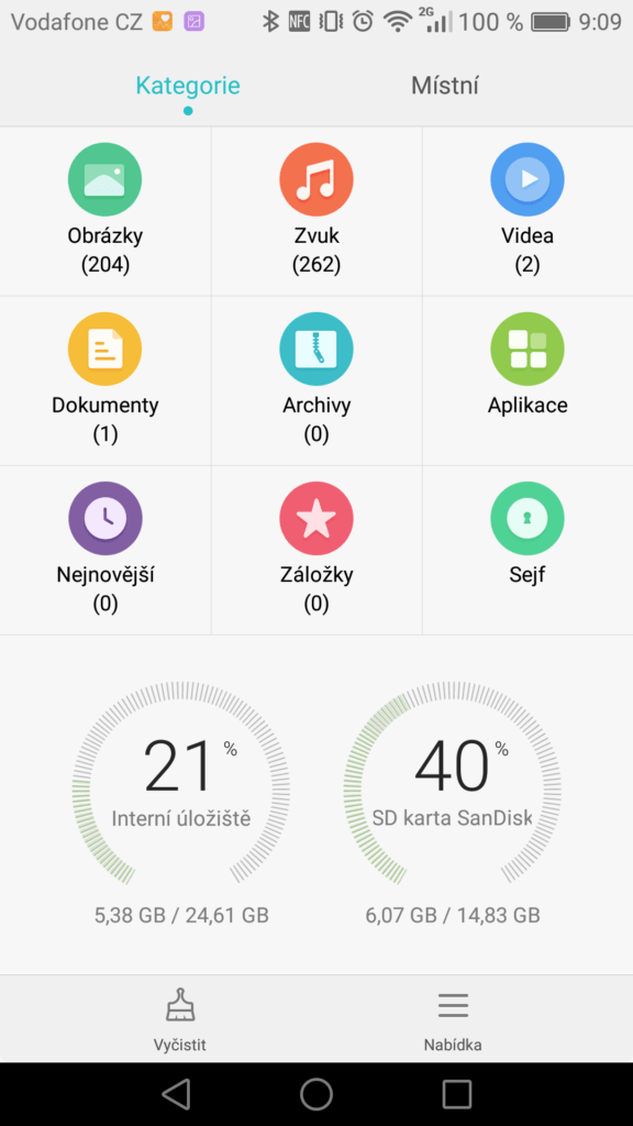 Huawei Mate 8 file manager