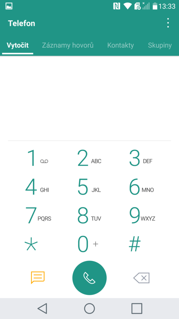 LG G5 systém Android6