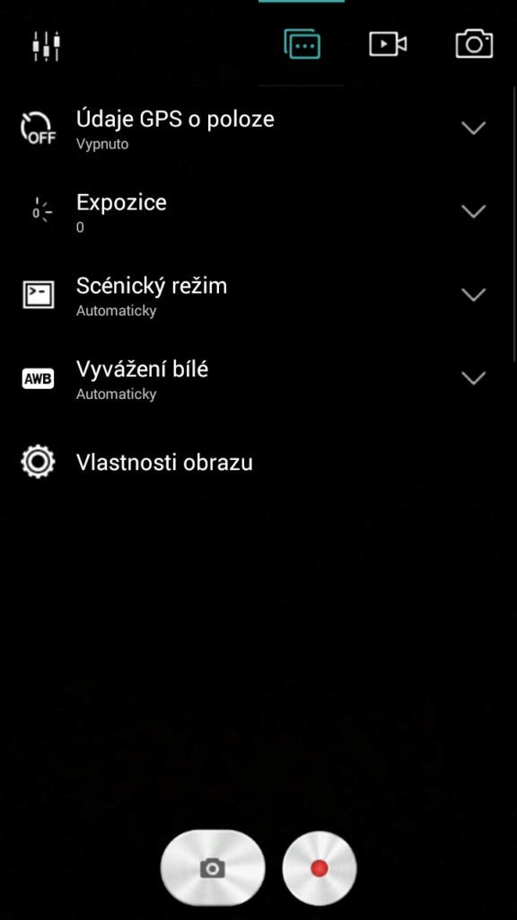 Lenovo P70 aplikace fotoaparátu 1