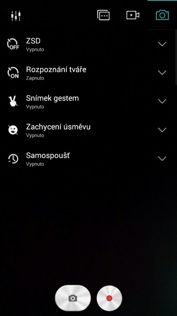 Lenovo P70 aplikace fotoaparátu 3