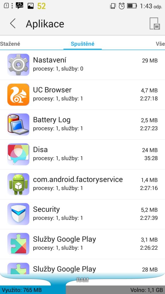 Lenovo P70 obsazení RAM