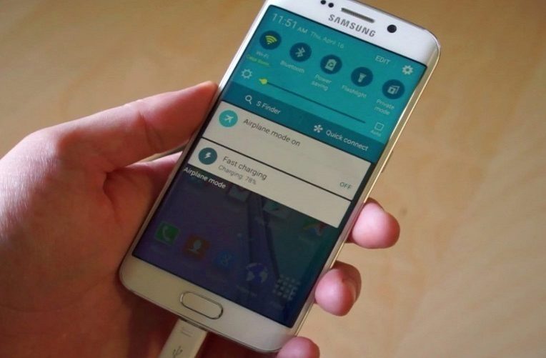 Samsung Galaxy S6 Fast Charging