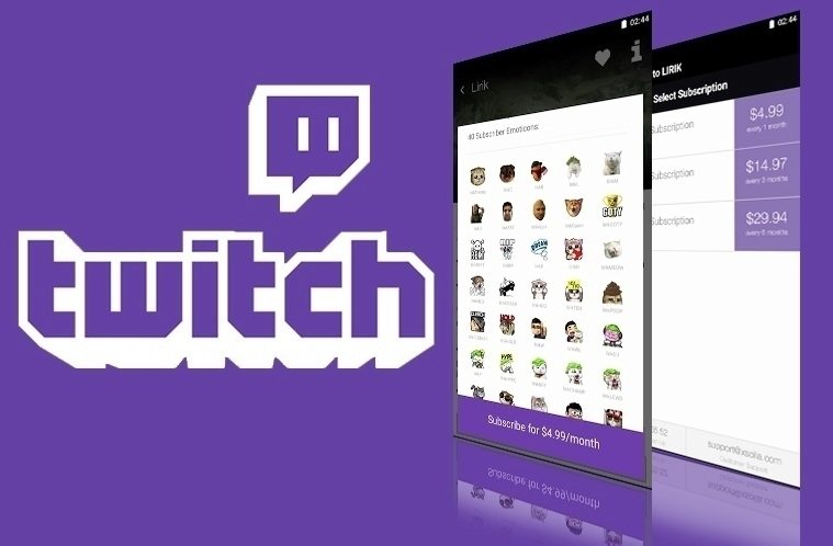 Twitch placené odběry náhleďák