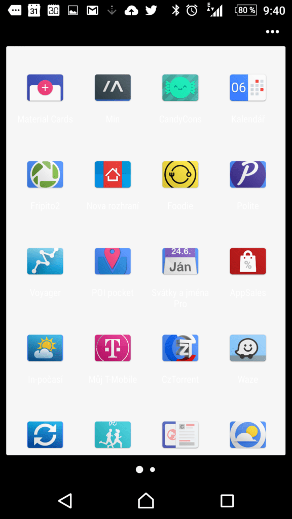 Material Cards icons (Beta)