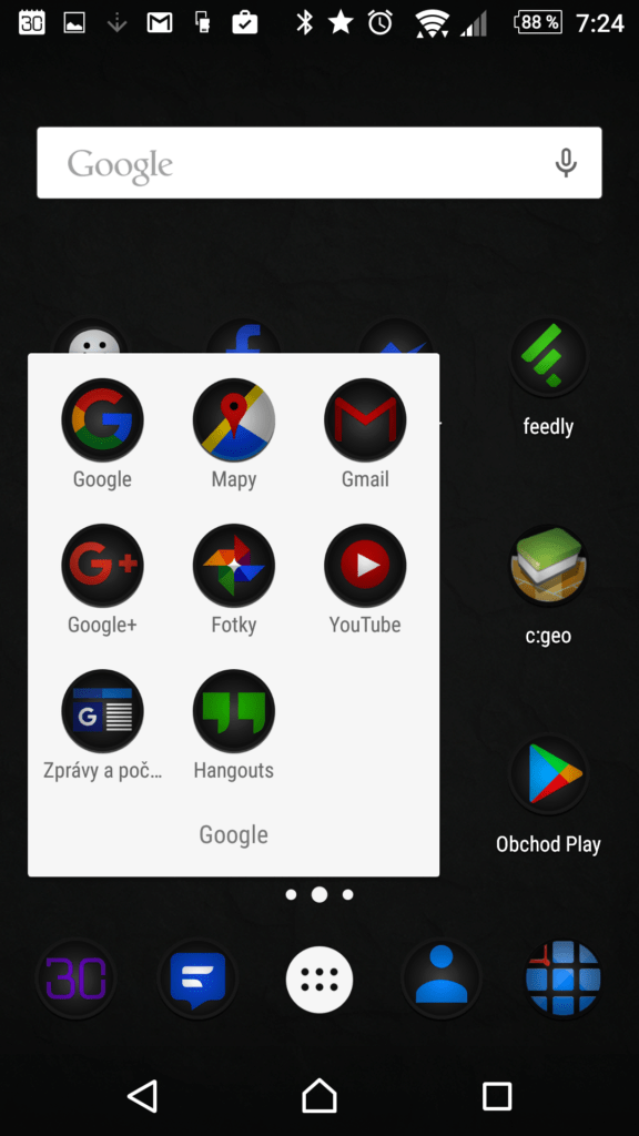 První z balíčků ikon: Stealth - Icon Pack