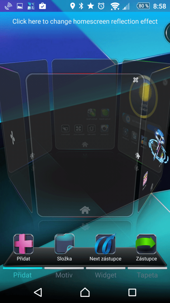 Next Launcher 3D Shell