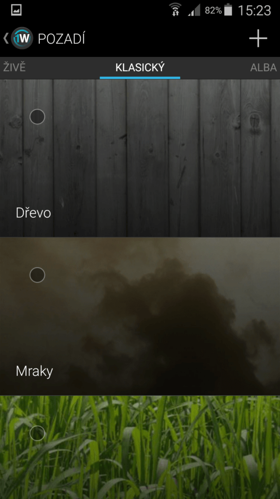 Aplikace 1Weather 8