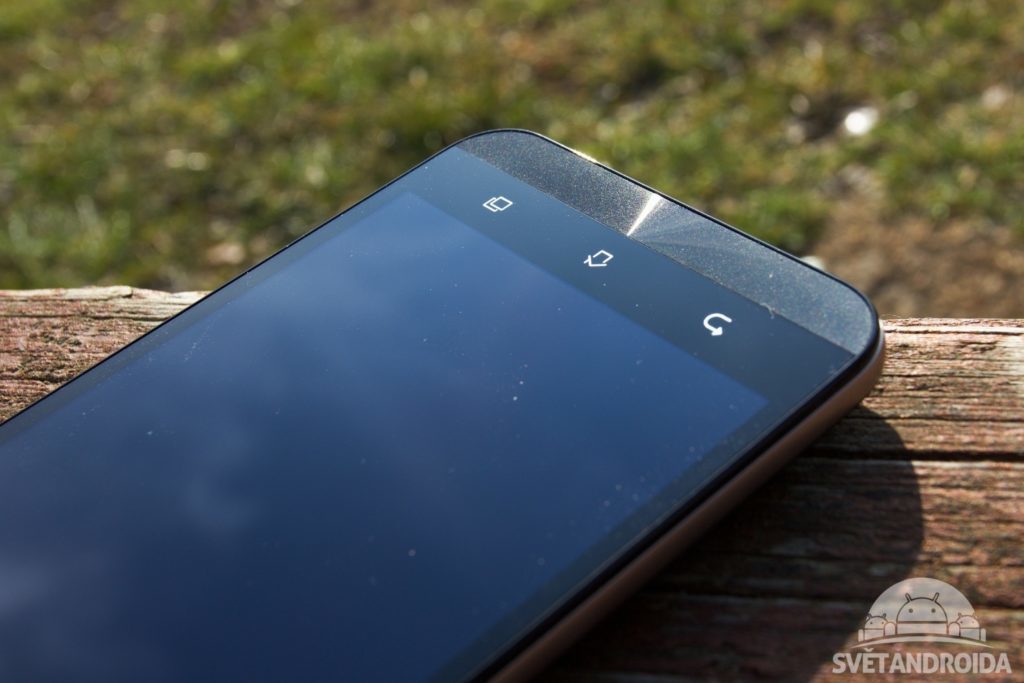Asus Zenfone Max senzorová tlačítka
