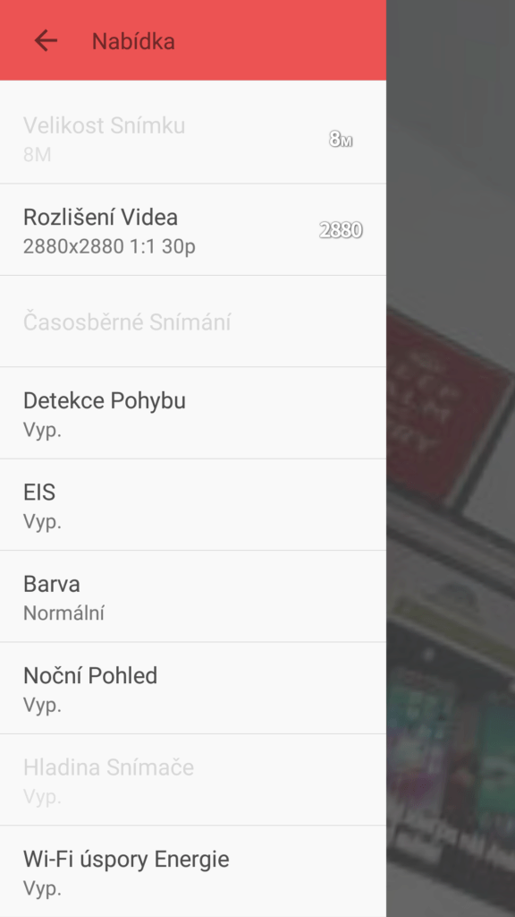 Kodak PIXPRO aplikace pro Android6