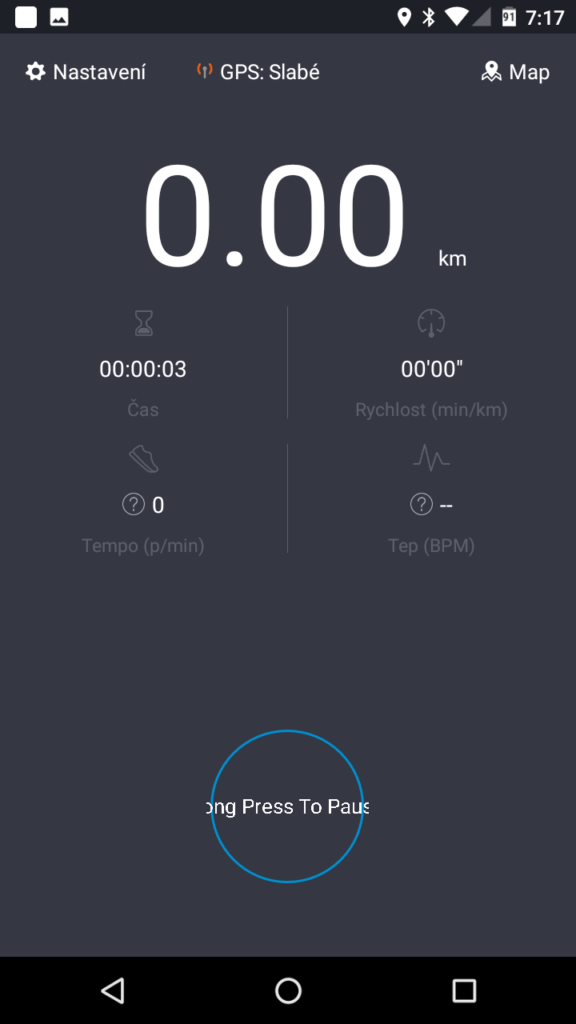 Xiaomi MiBand 1S aktivita