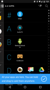 Yahoo Aviate Launcher - první spuštění (8)