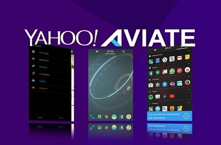 Yahoo Aviate náhleďák