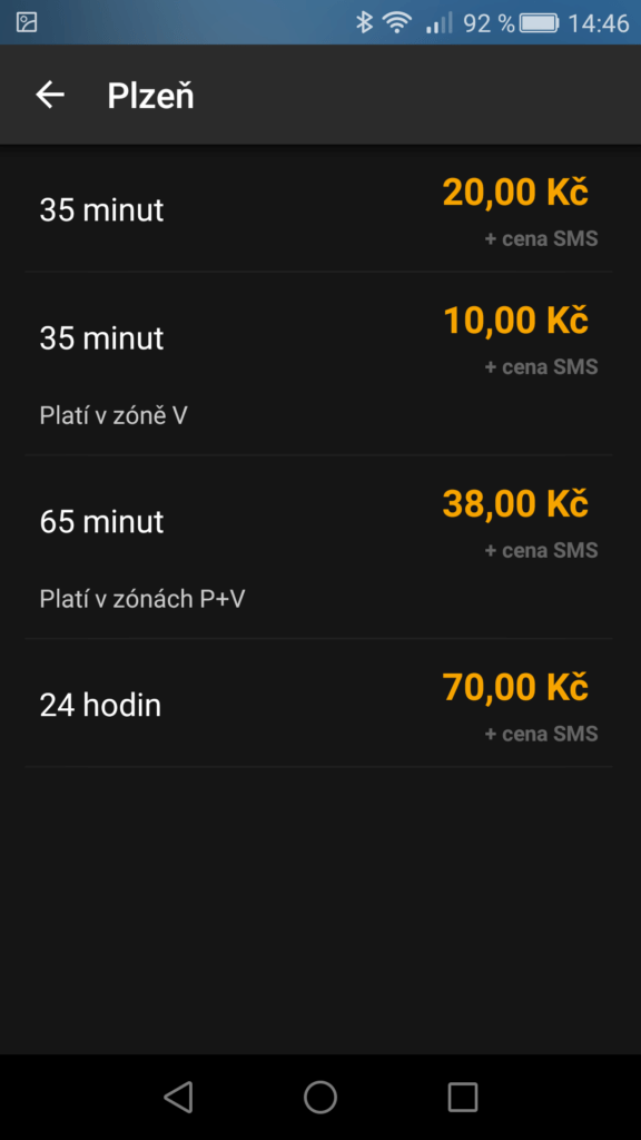 aplikace SMS Jízdenka 4