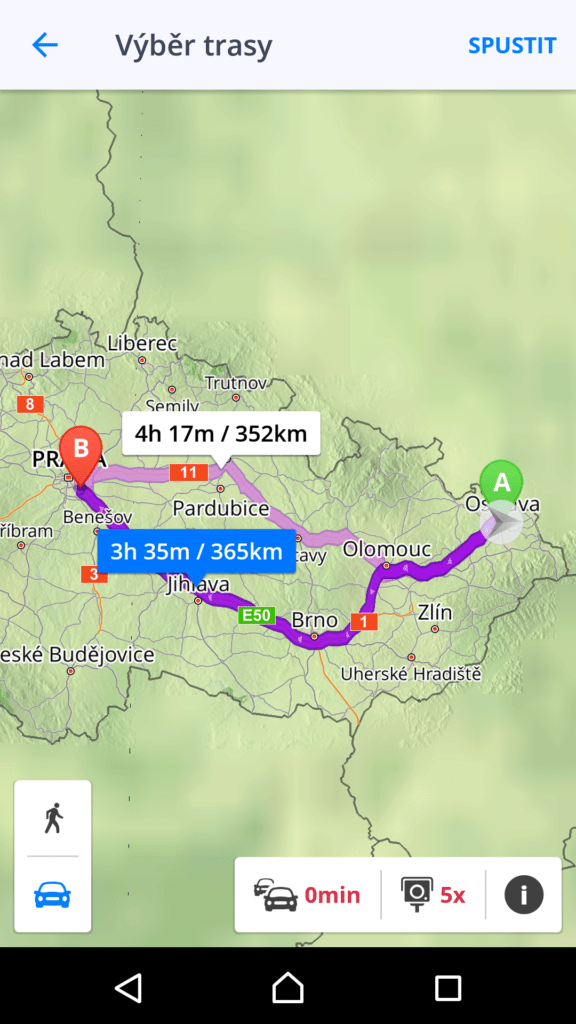 Sygic GPS Navigace a Mapy