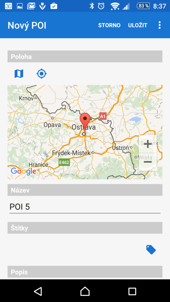 POI pocket