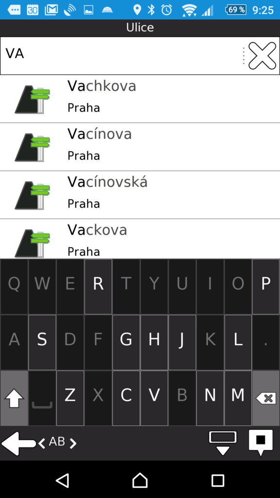 GPS Navigace & Mapy Aponia