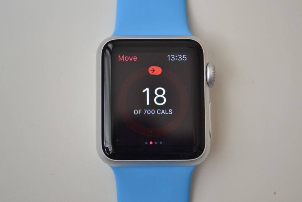 Apple Watch fitness cviceni 1