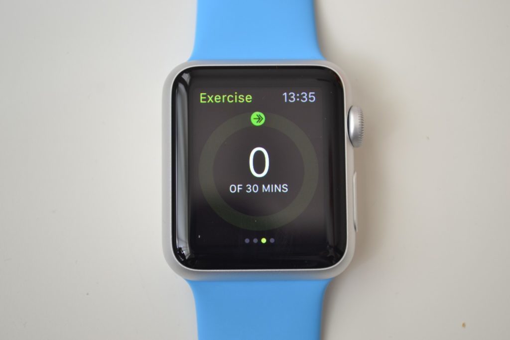 Apple Watch fitness cviceni 2