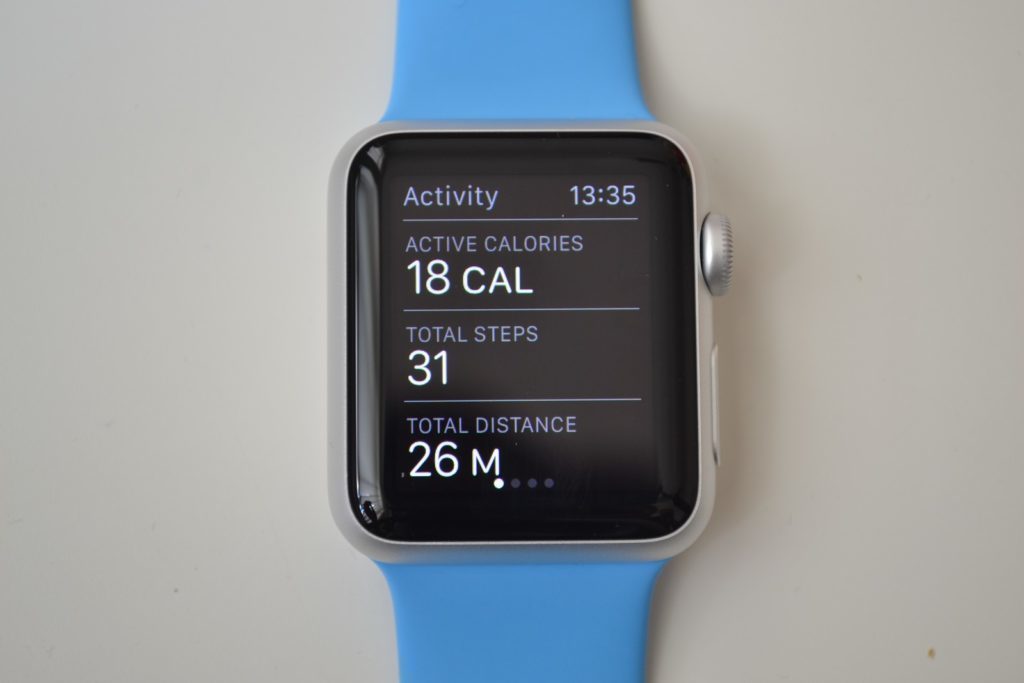 Apple Watch fitness cviceni 3