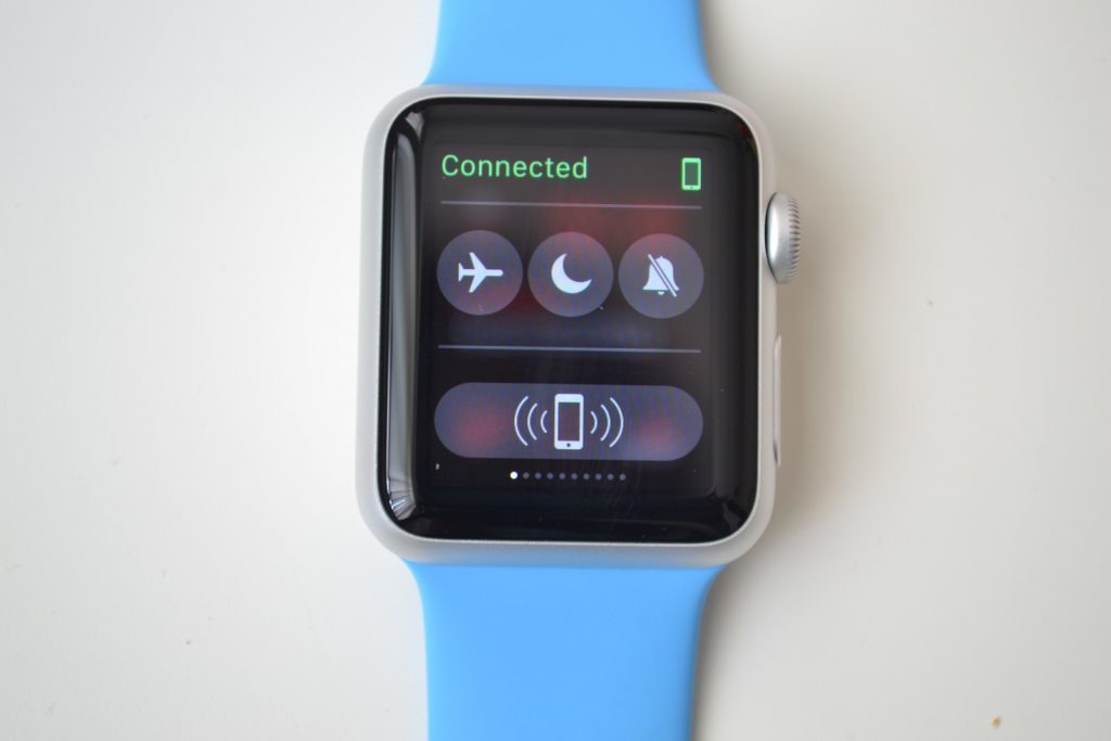 Apple Watch menu hodinek 1